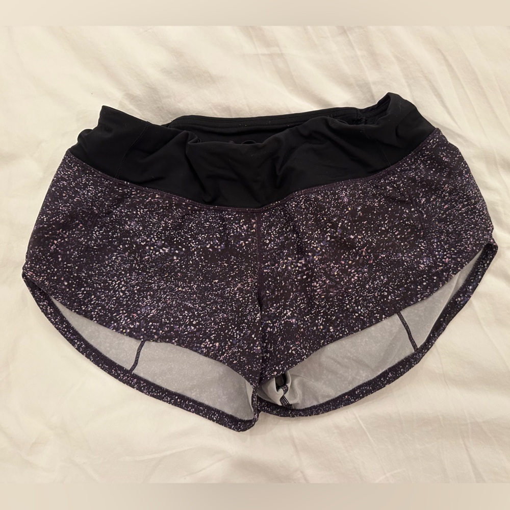 Lululemon speed up shorts size 4